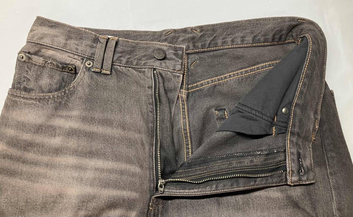 MONKEY TIME / 24AW/オーバーダイ バギー デニムパンツ/ボトム/S/コットン/8314-699-2002 MONKEY TIME モンキータイム 24AW オーバーダイバギーパンツ 8314-699