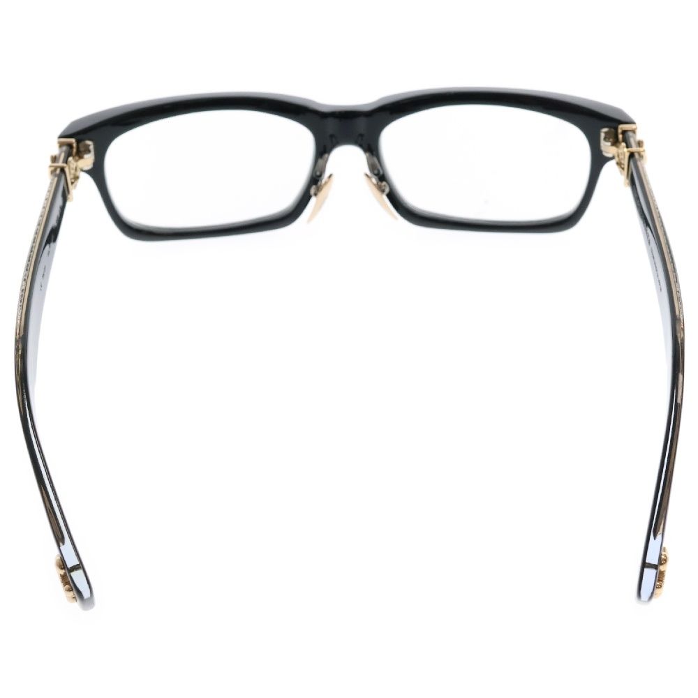 CHROME HEARTS クロムハーツ SPLAT A BSフ テンプル アイウェア サングラス メガネ ブラック ゴールド