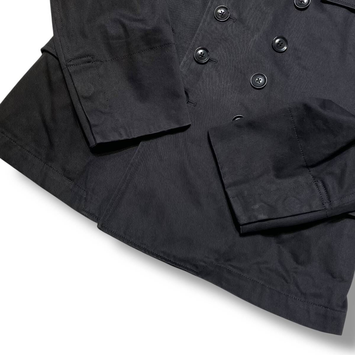 24aw/未使用　WILDSIDE ヨウジヤマモト　ミリタリー　ダブルジャケット 24aw WILDESUDE YOHJI YAMAMOTO COTTON CHINO DOUBLE BREASTED JACKET