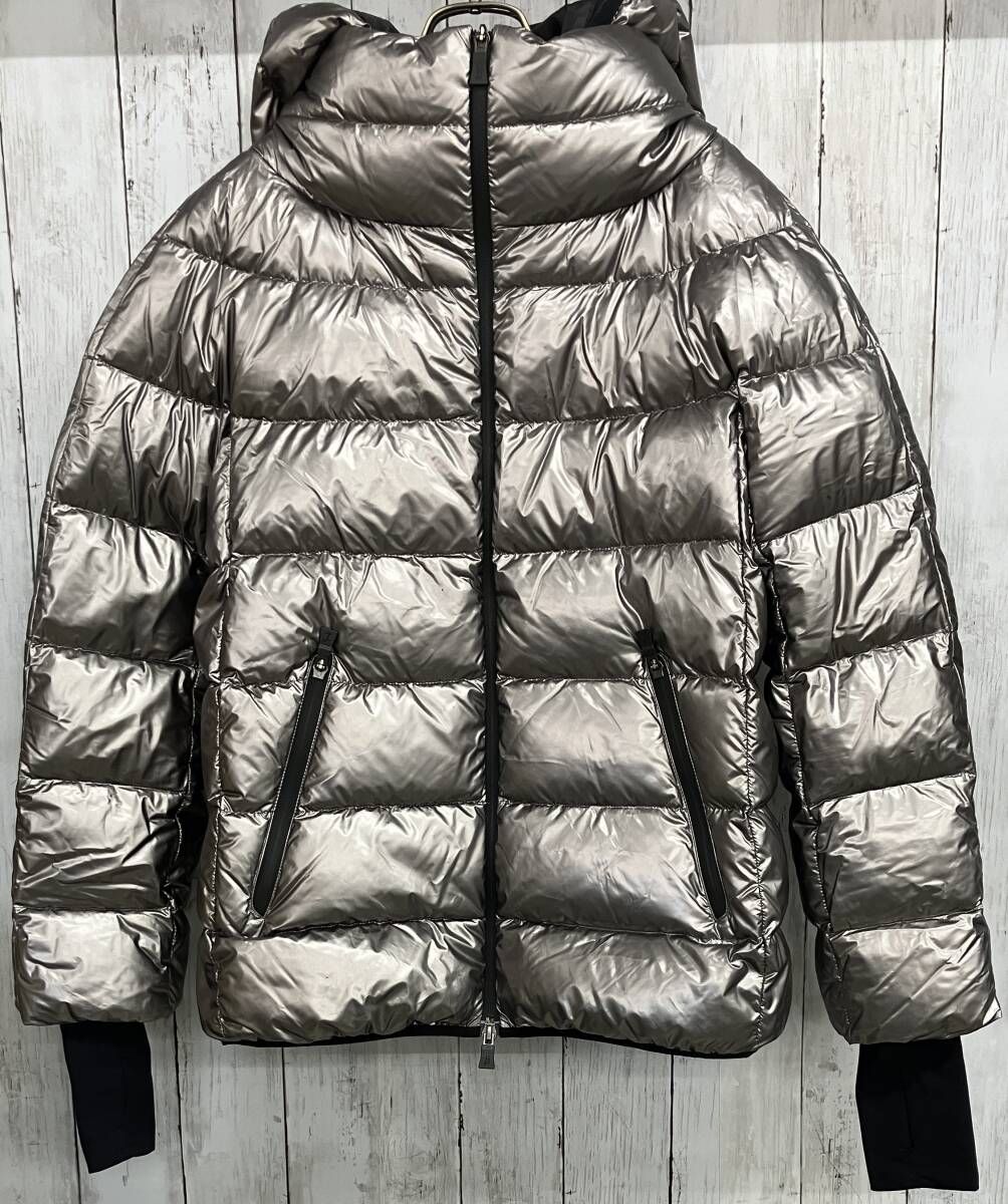 HERNO laminar ダウンジャケット ヘルノ フーデットダウンジャケット メタリックカラー size42 - メルカリ