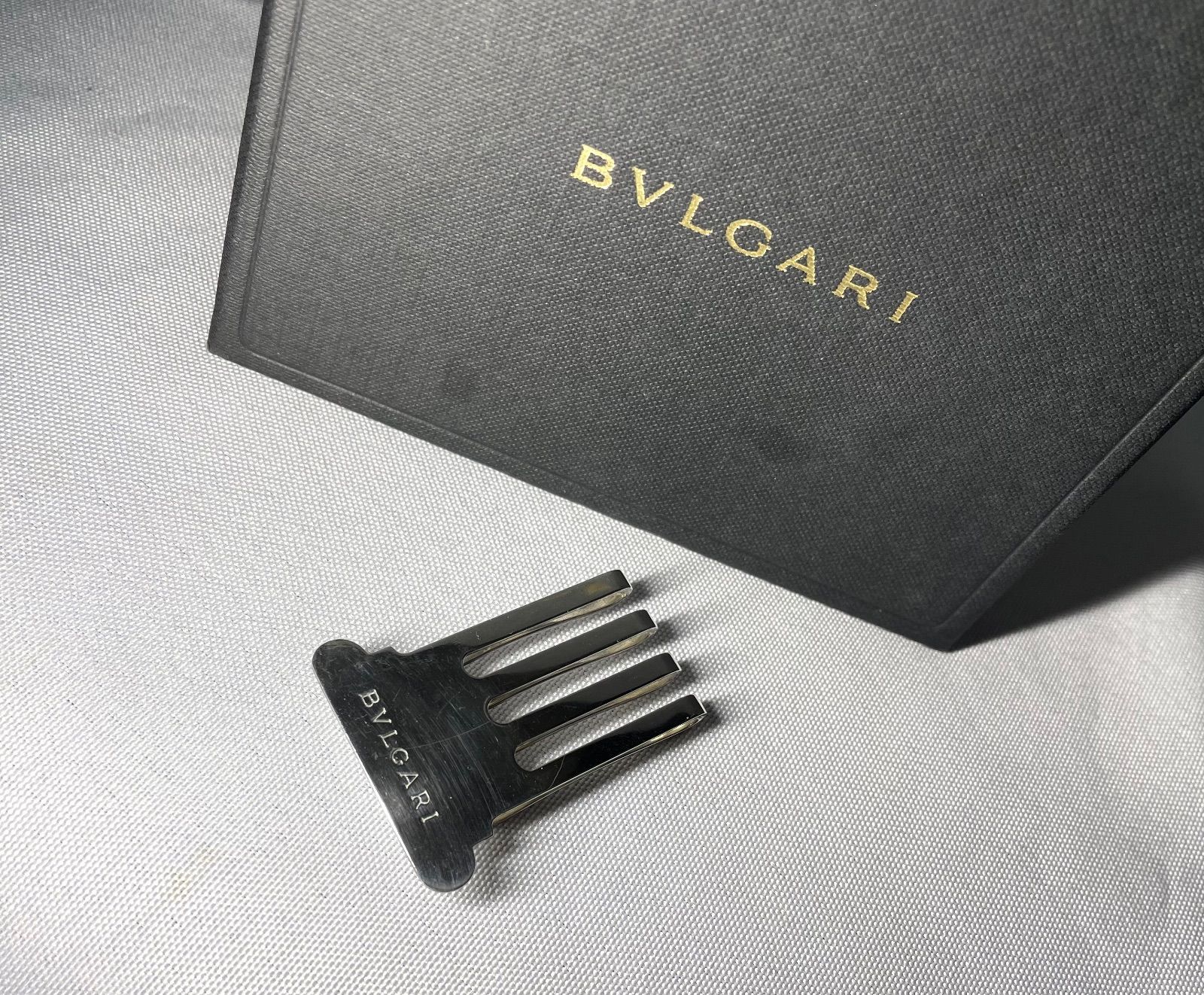 BVLGARI ブルガリ ブランドロゴ文字 スターリングシルバー