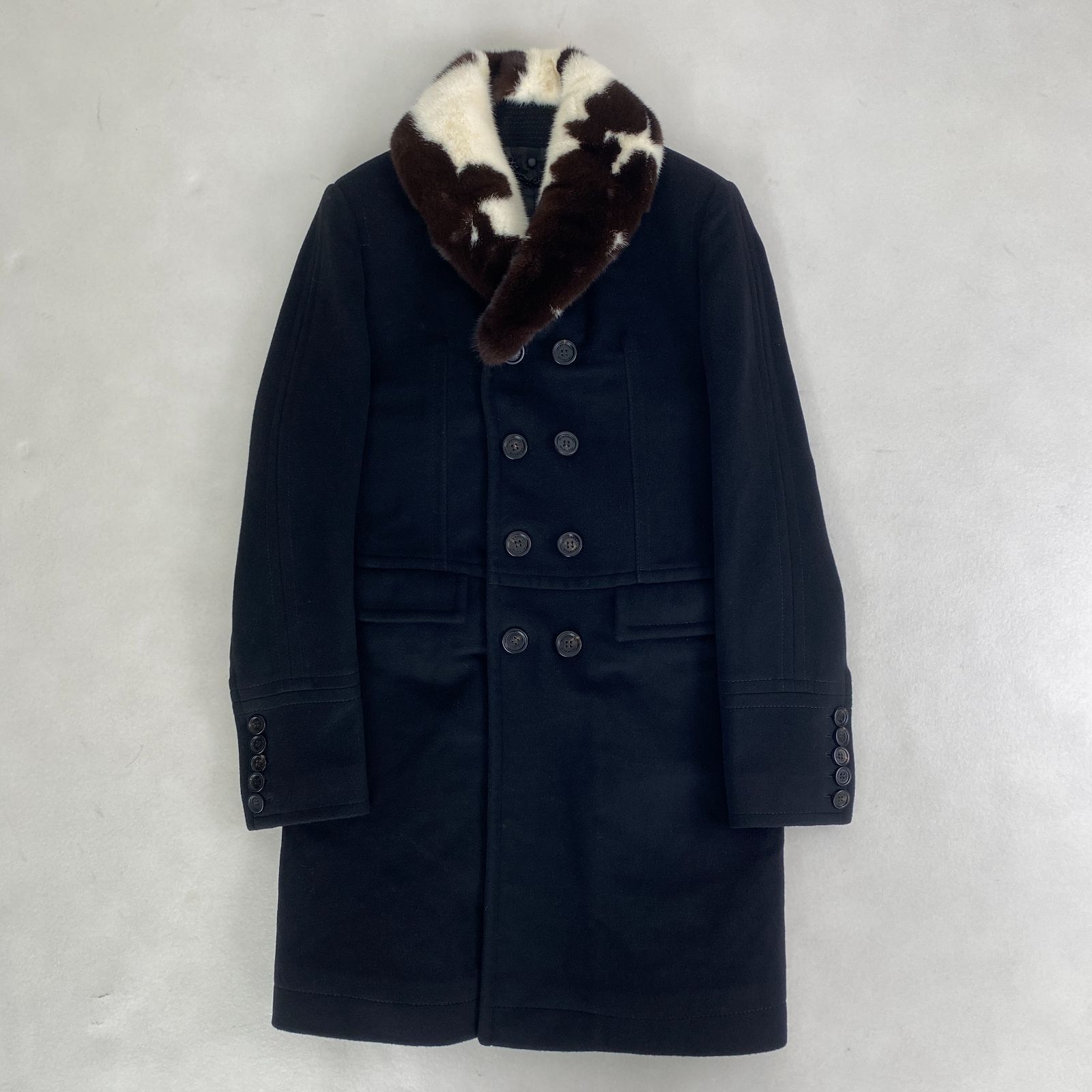 BURBERRY PRORSUM ウールコート バーバリープロ―サム 最高級 ミンク