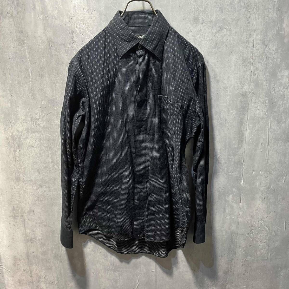 JEAN PAUL GAULTIER OBJET ドット柄シャツ サイズ48 柄 ジャンポール