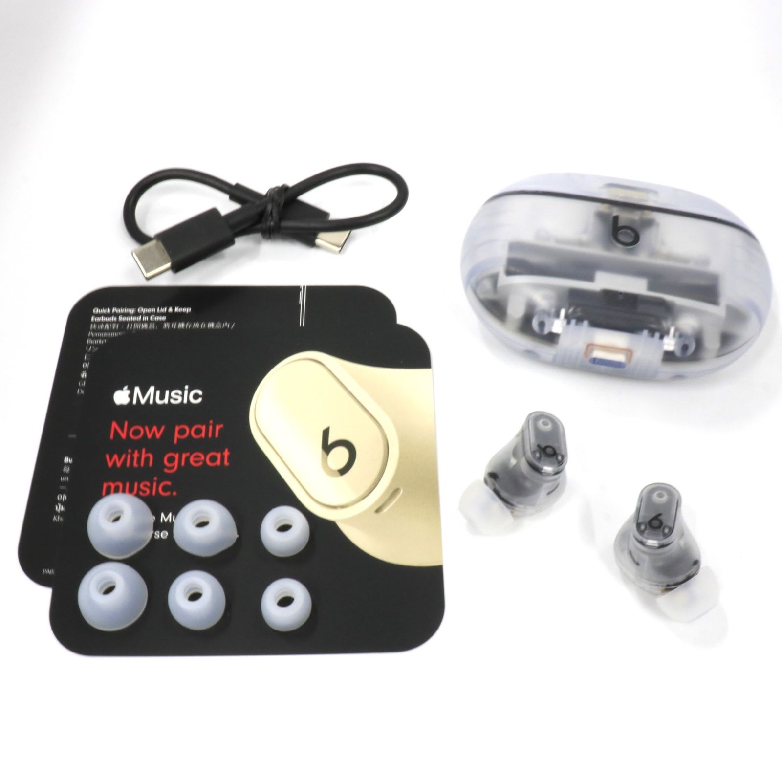 Beats Studio オンライン Buds + ワイヤレスイヤホン studiobuds