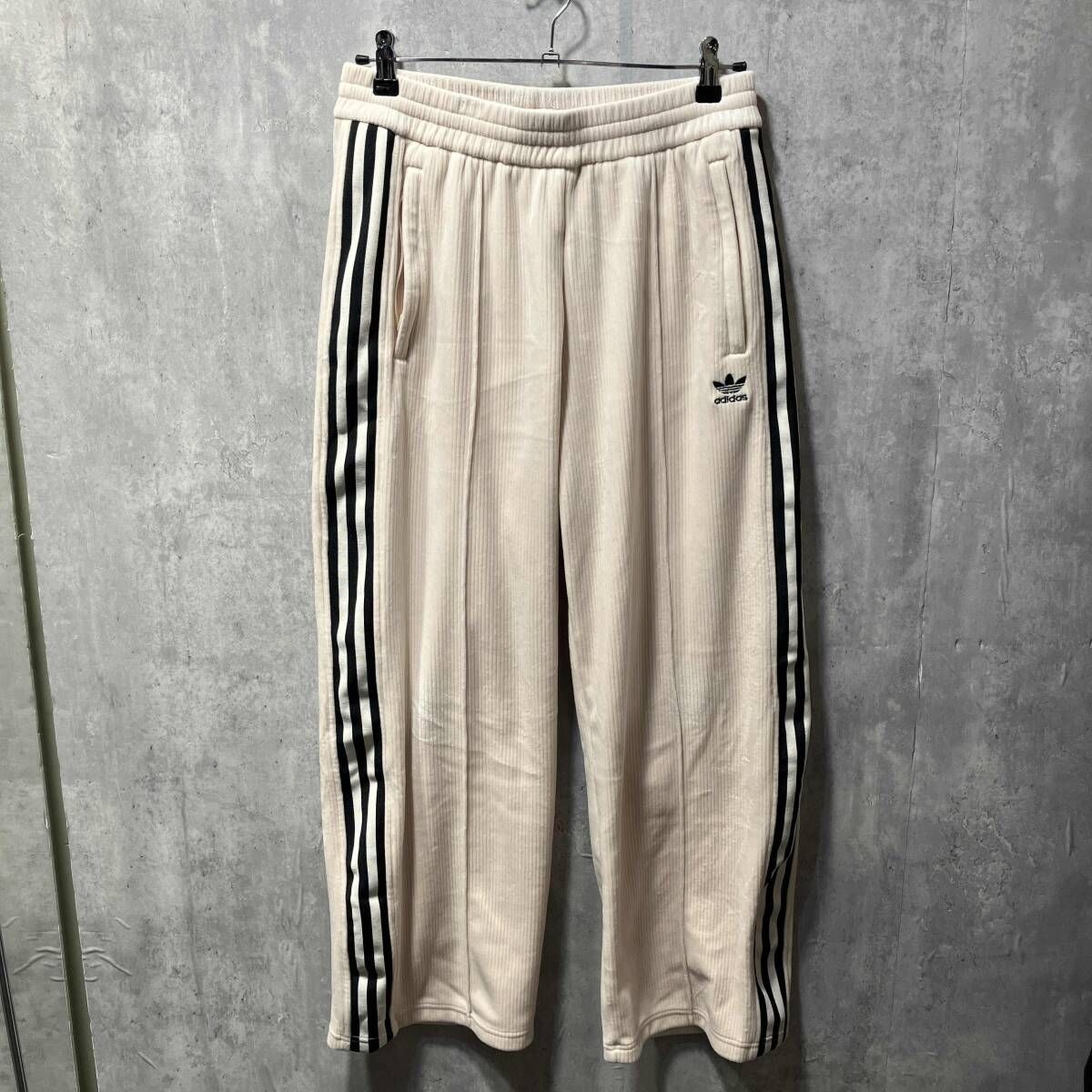 adidas ロングパンツ ベッケンバウアー リュクス トラックパンツ 2 XLサイズ ホワイト アディダス