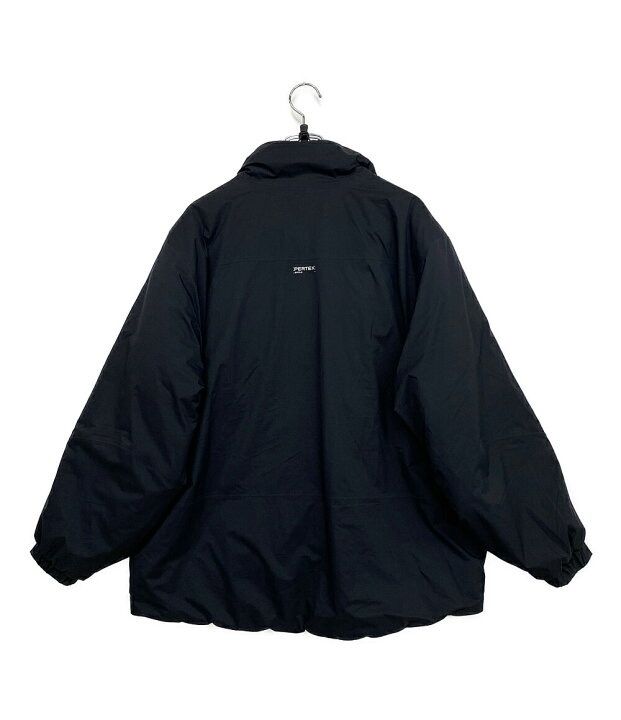 HYKE PERTEX PUFF JACKET サイズ2 ブラック ダウンジャケット ハイク