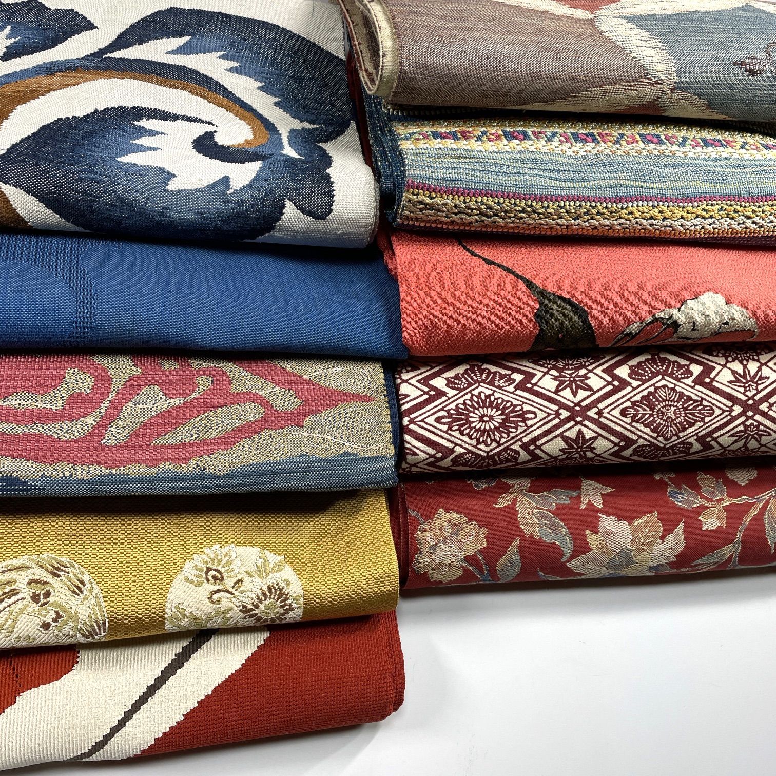 名古屋帯 10本 正絹 帯まとめ売り 同梱購入歓迎 リメイク用 着付け練習