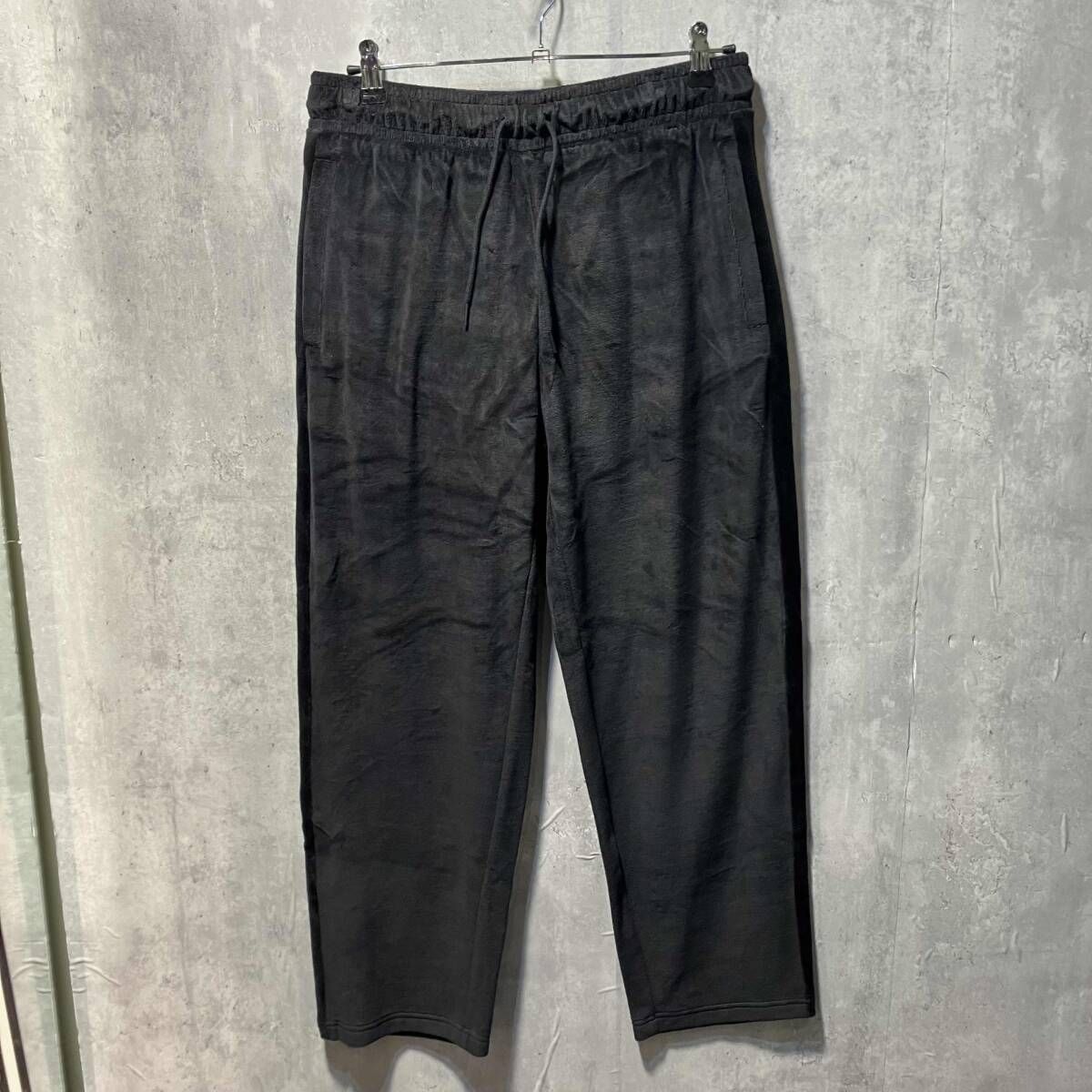 PUMA × UNDER R ベルベットパンツ サイズL ブラック プーマ×アンダーアール