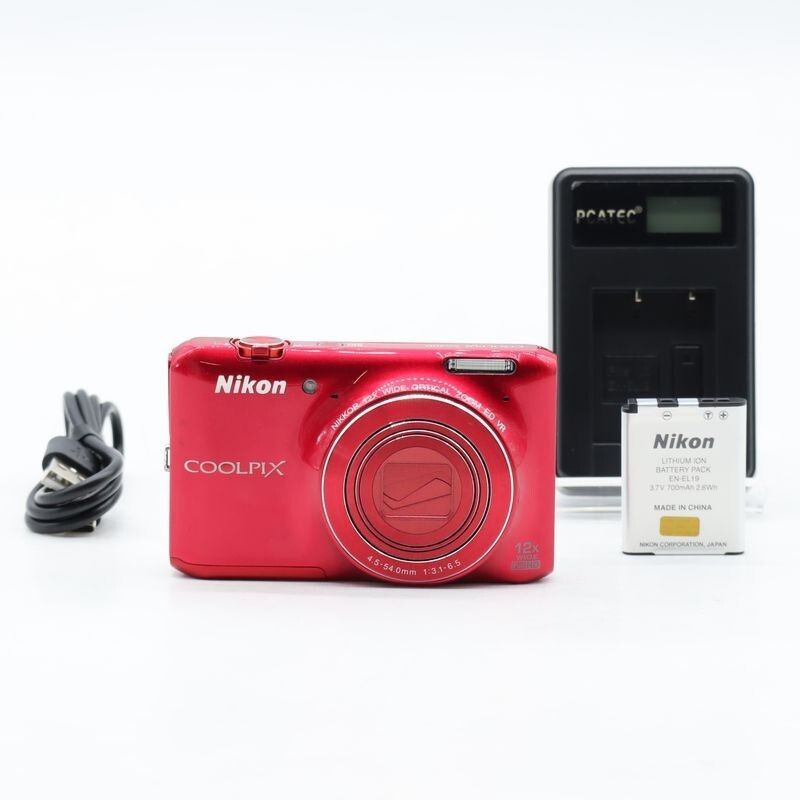 Nikon デジタルカメラ COOLPIX S6400 タッチパネル液晶 光学12倍ズーム