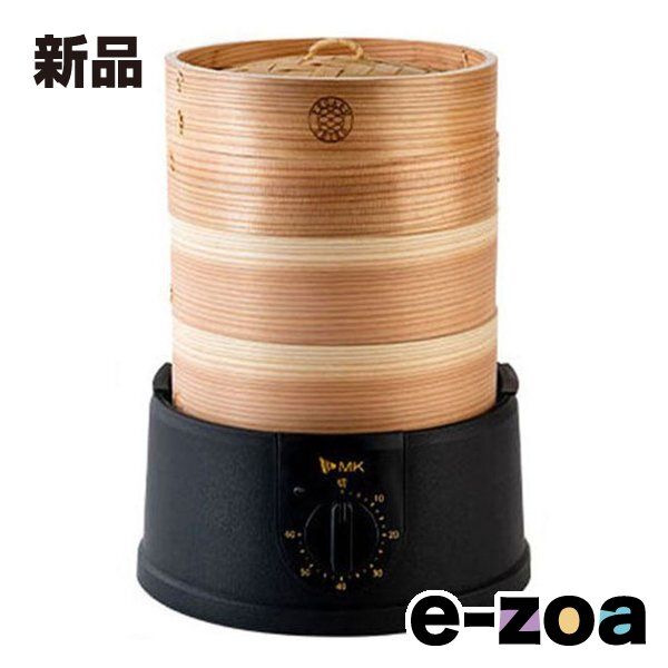 エムケー精工 エムケーセイコウ 電気せいろ「TEGARU=SEIRO」 ブラック