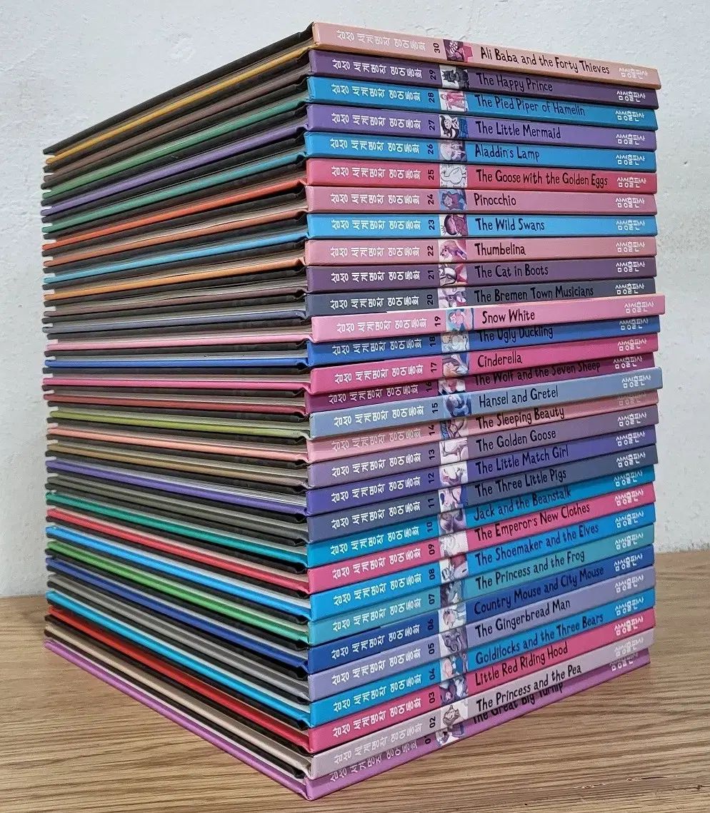 サムスン出版 世界名作 英語童話 全集 30巻