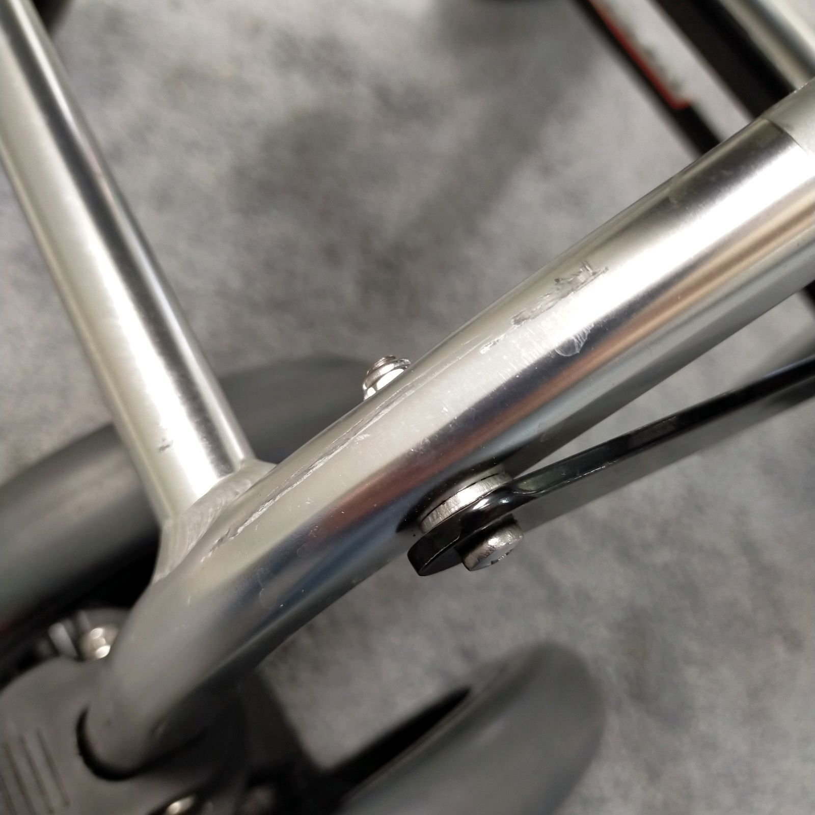 HK-5644) 幸和製作所 テイコブリトル RF WAW02 抑速ブレーキ内蔵後輪