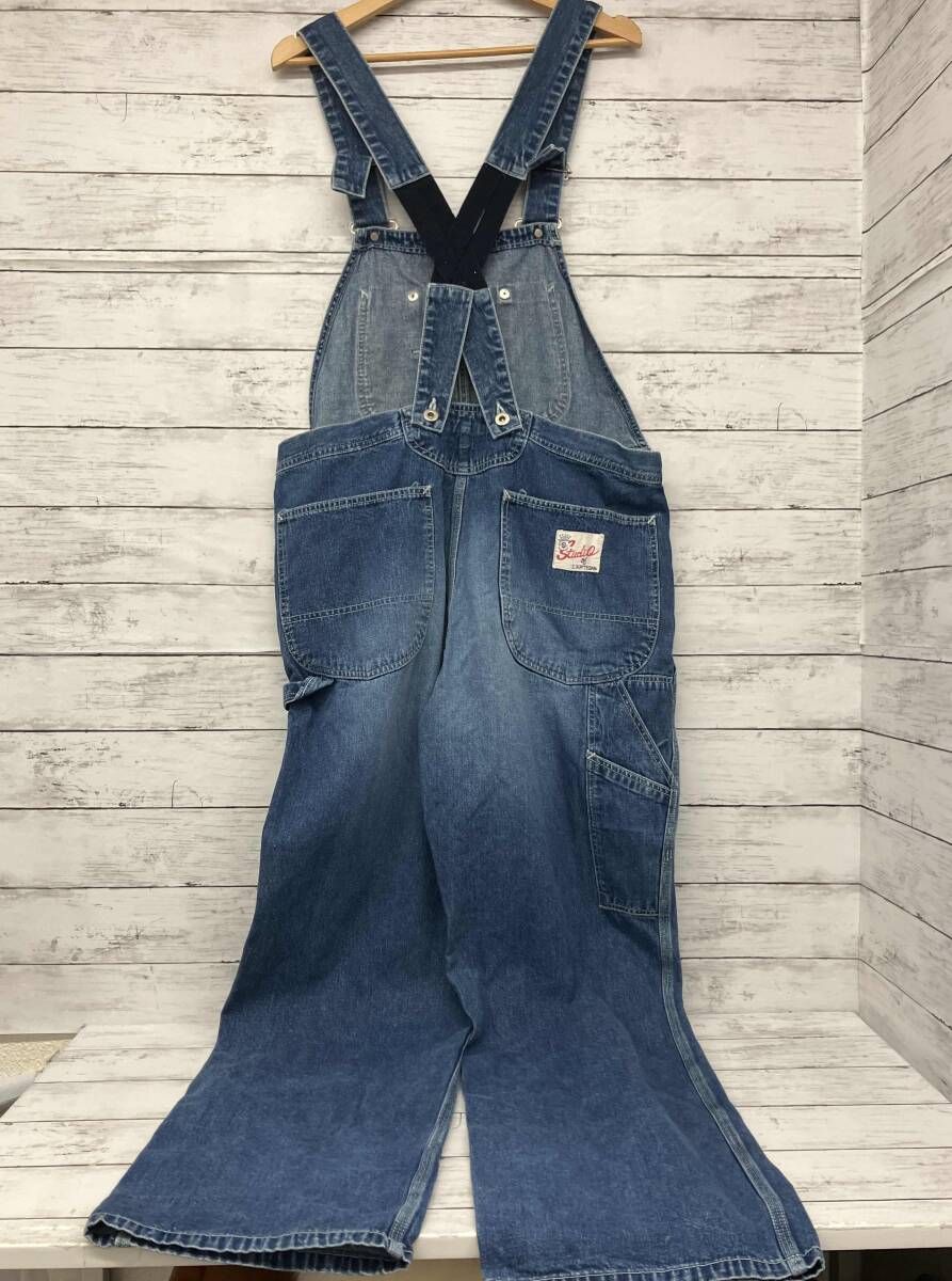 STUDIO D'ARTISAN／オーバーオール／DP-011／ブルー／デニム