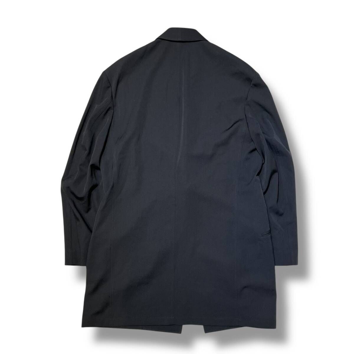 25ss YOHJI YAMAMOTO POUR HOMME WOOL GABARDINE ASYMMETRY LAPEL