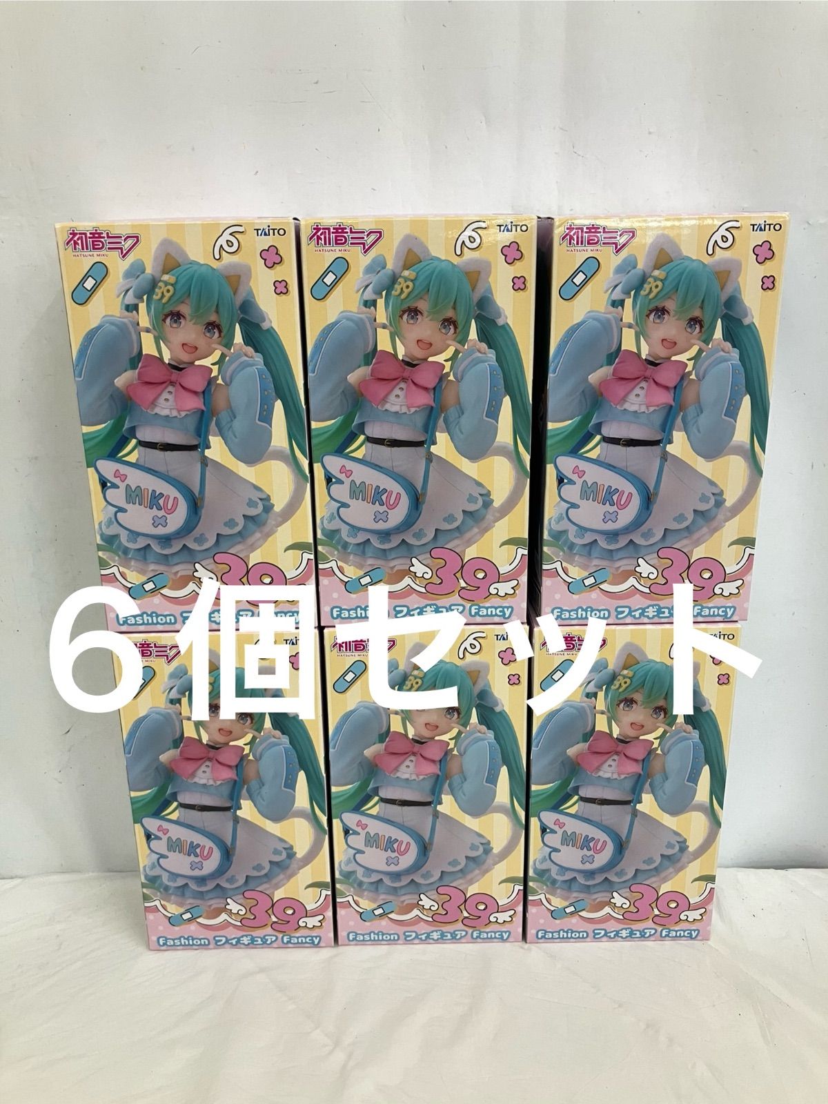 初音ミク Fashion フィギュア Fancy 6体 初音ミク Fashion フィギュア