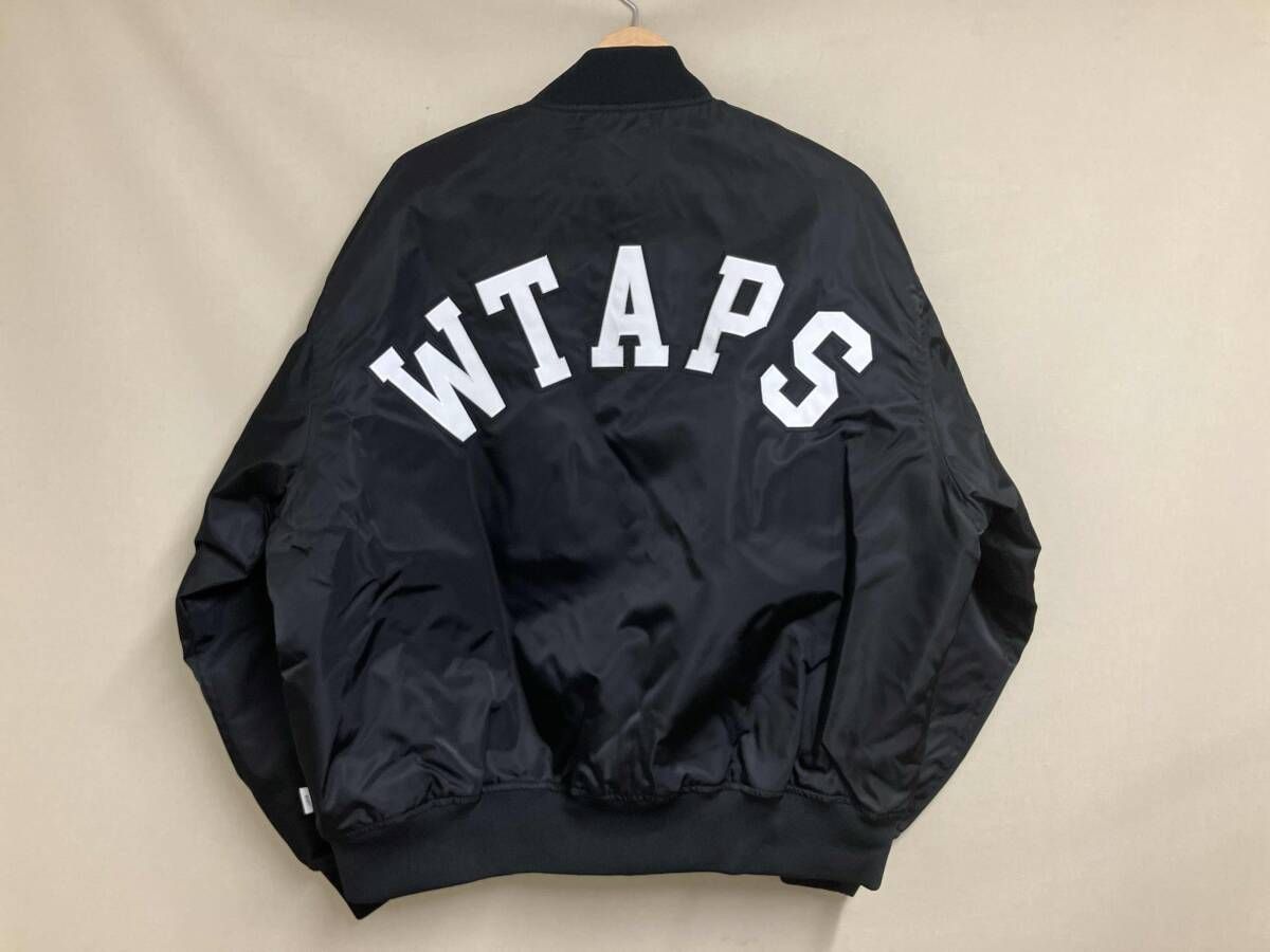 WTAPS ダブルタップス TEAM / JACKET / Nylon. Twill スタジャン