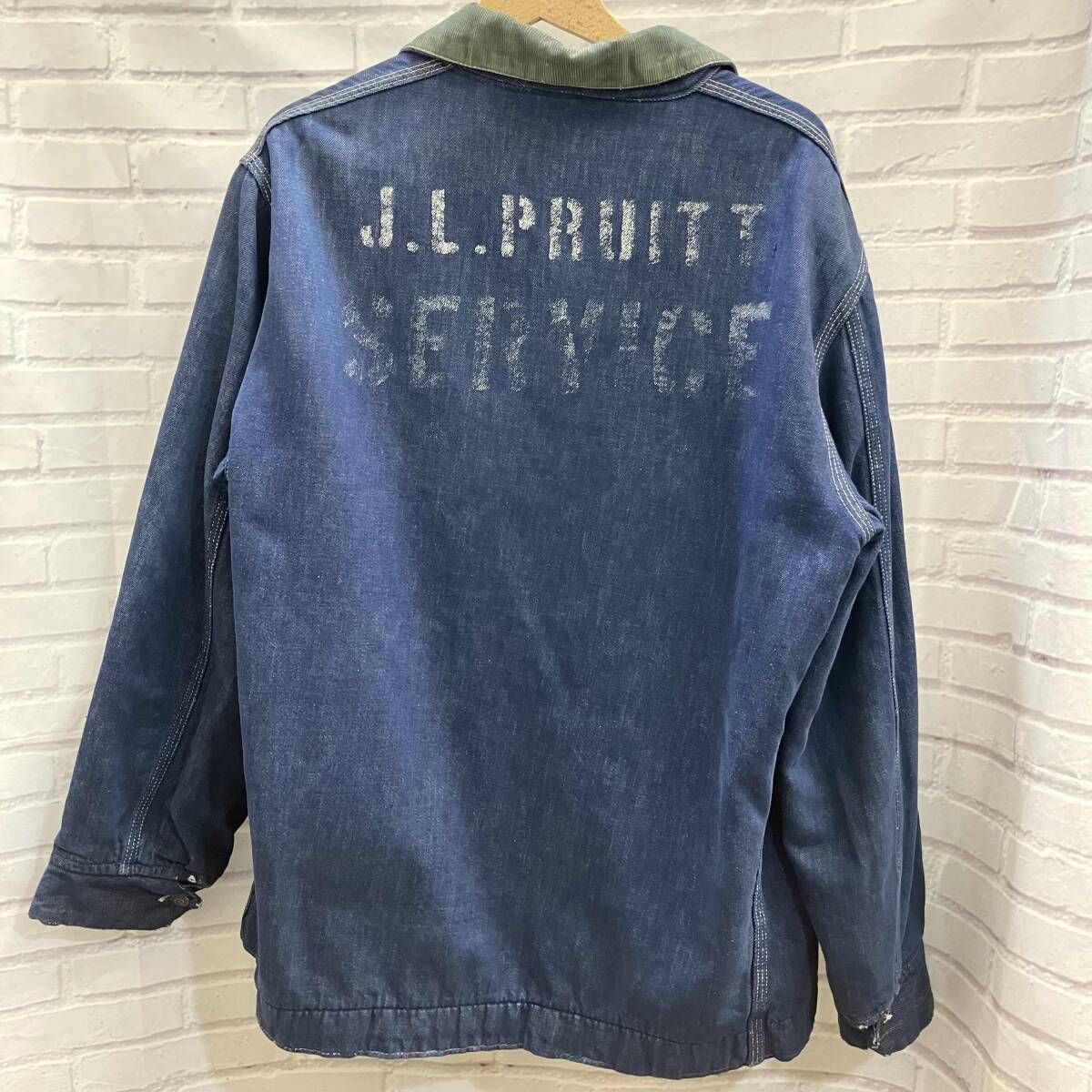 Sears / シアーズ / 70s / ステンシルプリント襟コーデュロイ