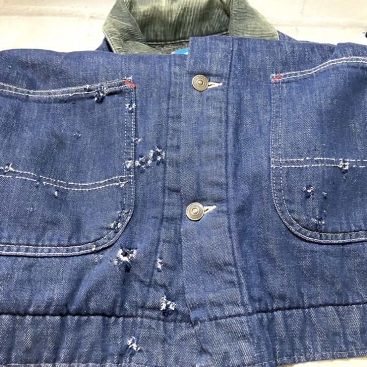 Sears / シアーズ / 70s / ステンシルプリント襟コーデュロイ