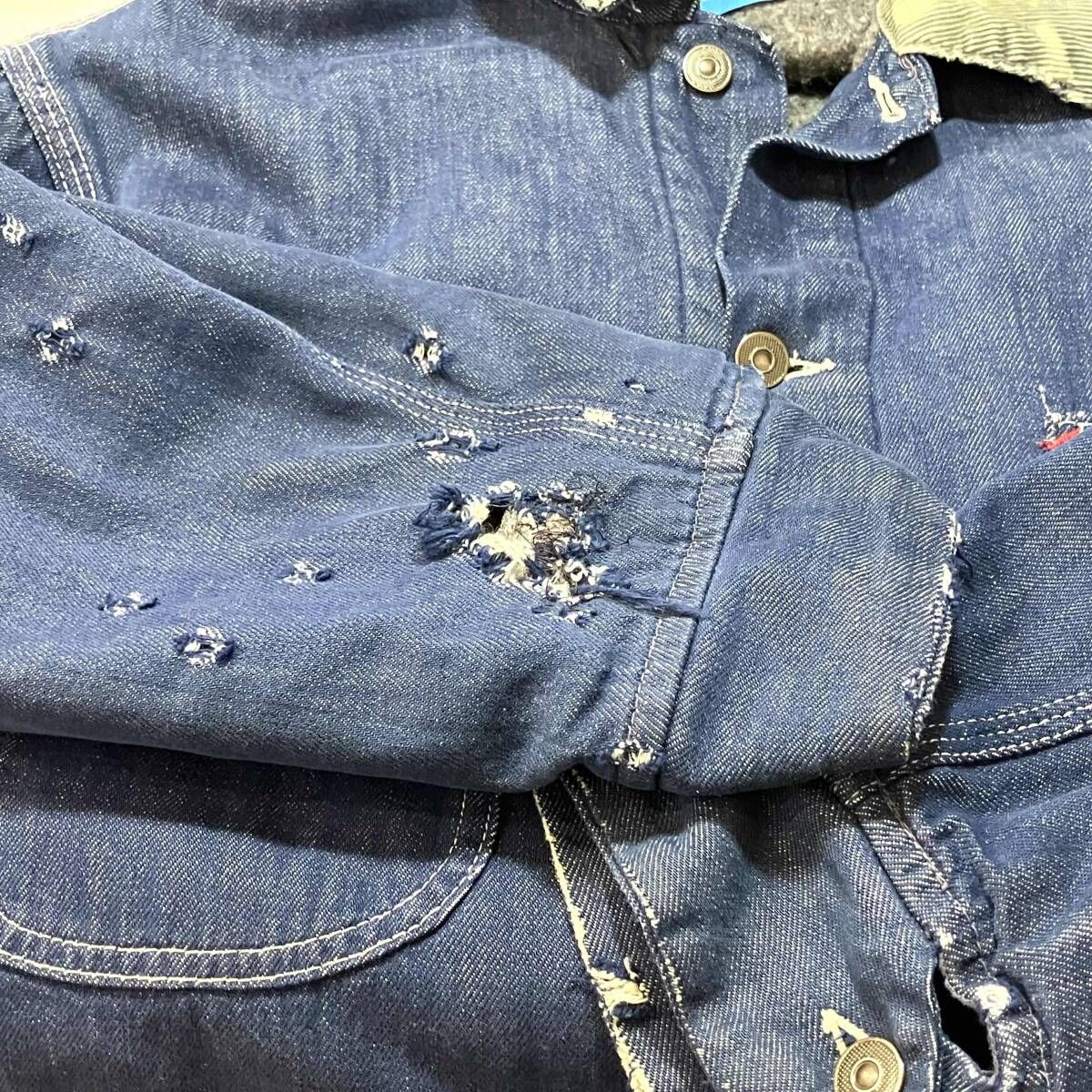 Sears / シアーズ / 70s / ステンシルプリント襟コーデュロイ