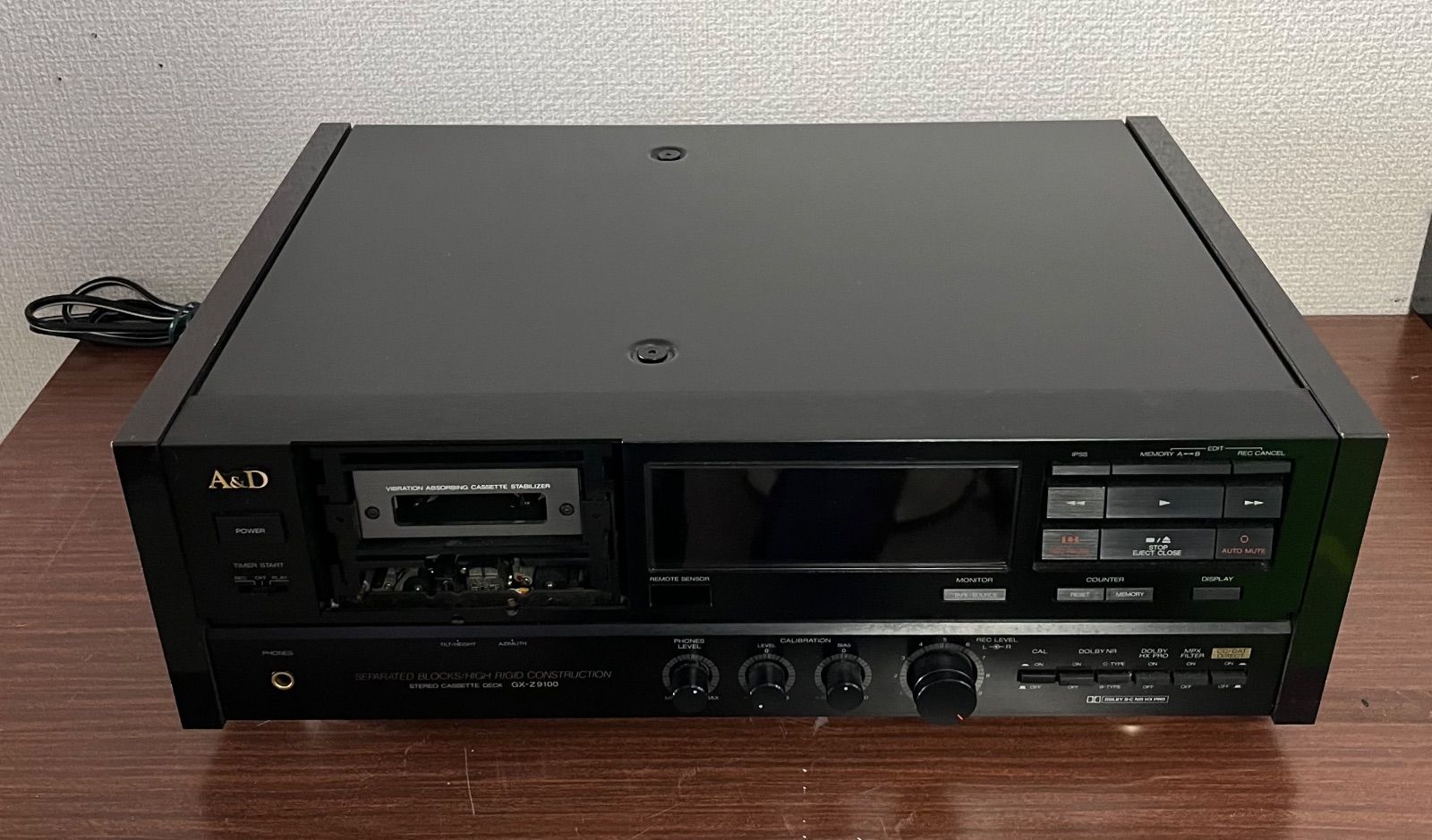 A-D GX-Z 9100 ステレオカセットデッキ 品