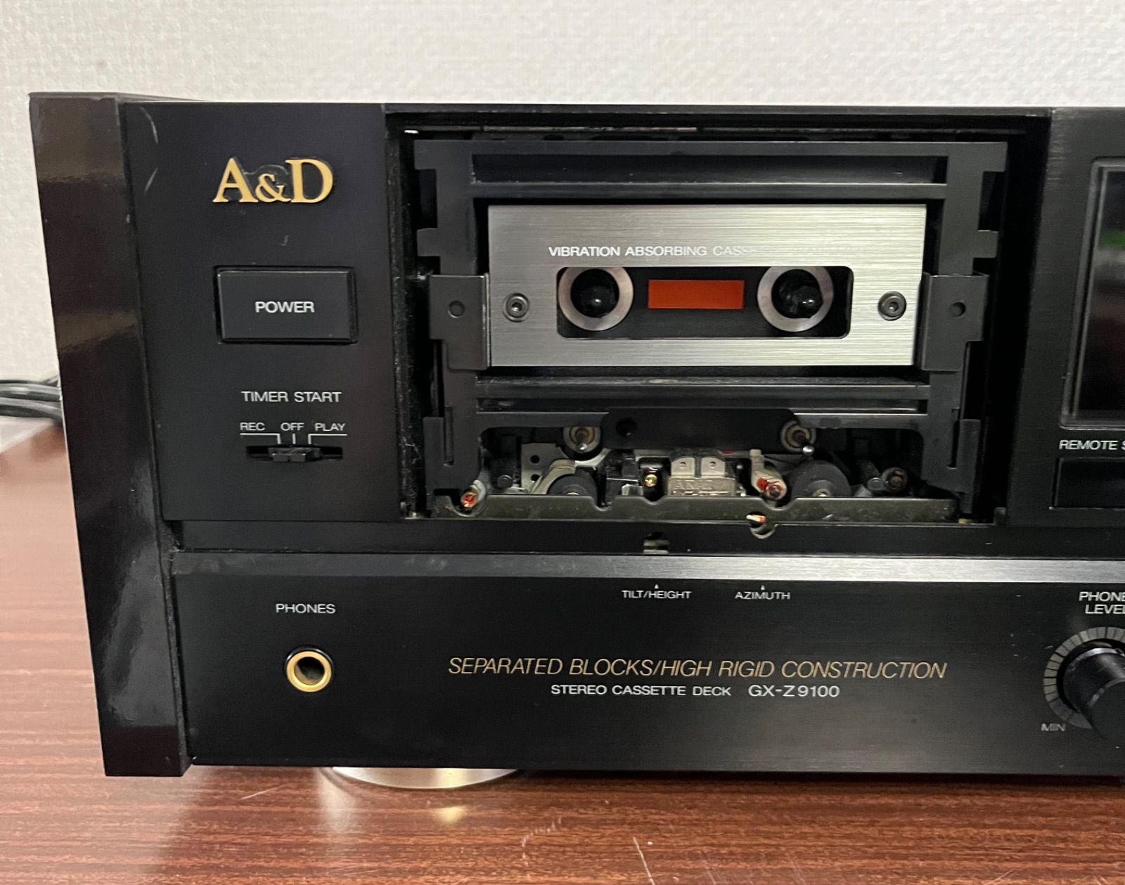 A D GX Z 9100 ステレオカセットデッキ 品