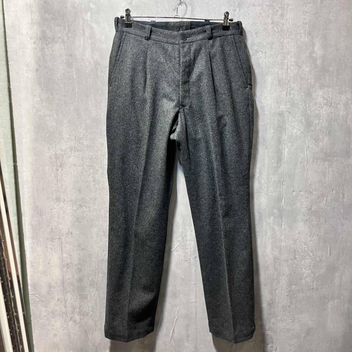 OLD JOE&CO ウールトラウザー サイズ34 グレー オールドジョー - メルカリ