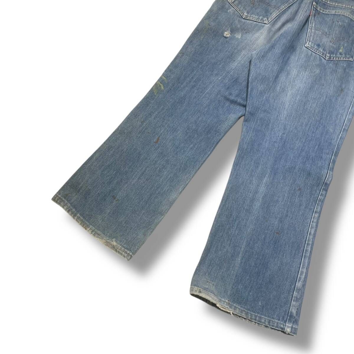 70s LEVI'S 66前期 517-0217 ボタン裏2 ブルー系 リーバイス - メルカリ