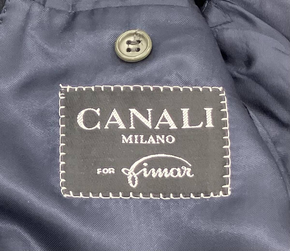 節約 CANALI カナーリ チェスターコート カシミヤ100% イタリア製