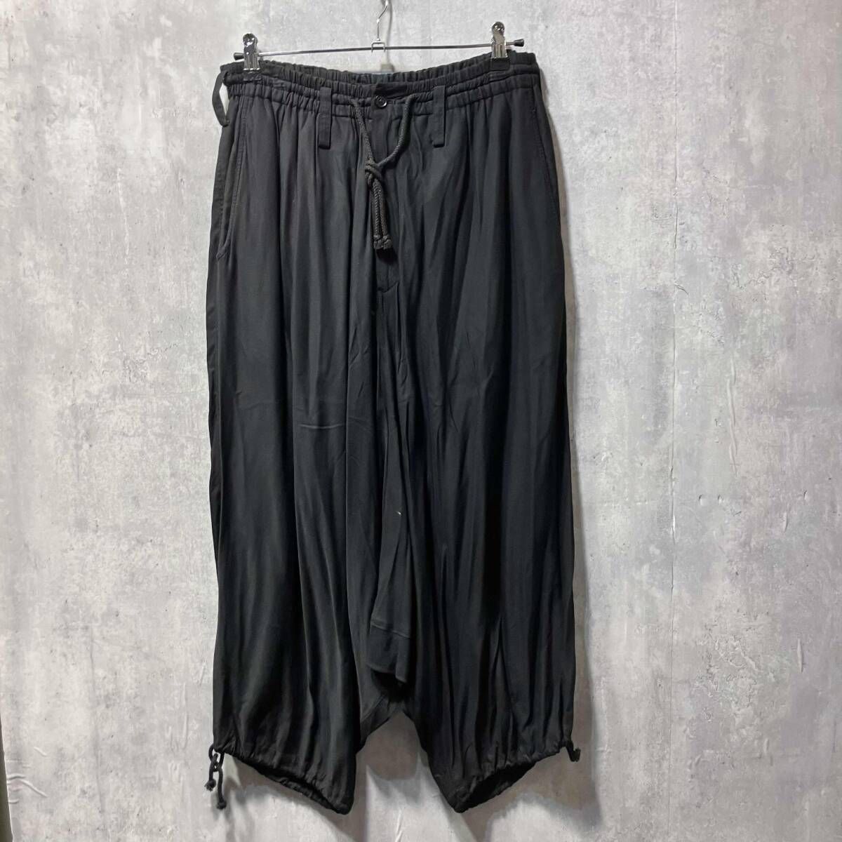 25 ss S YTE RAYON TWILL BALLOON PANTS UT P 01 200 サイズ3 ブラック サイト