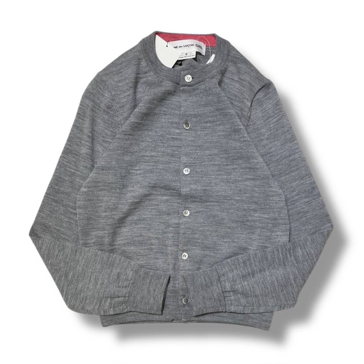 25aw COMME des GARCONS GIRL 長袖カーディガン アンサンブル ウール