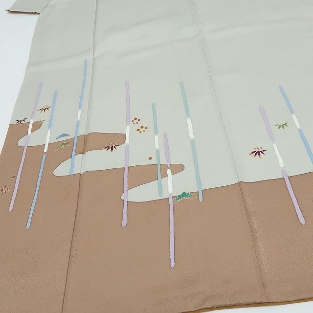 六花-RIKKA- 正絹 松竹梅 訪問着 着物 A 4117