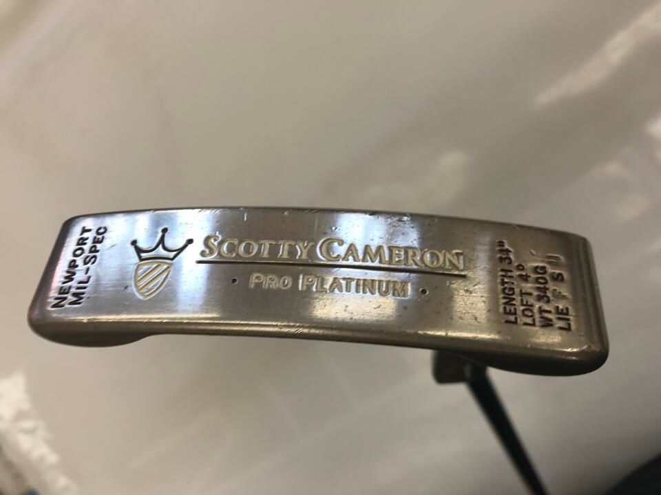 タイトリスト SC ﾌﾟﾛﾌﾟﾗﾁﾅﾑ NP MIL-SPEC パター 最短