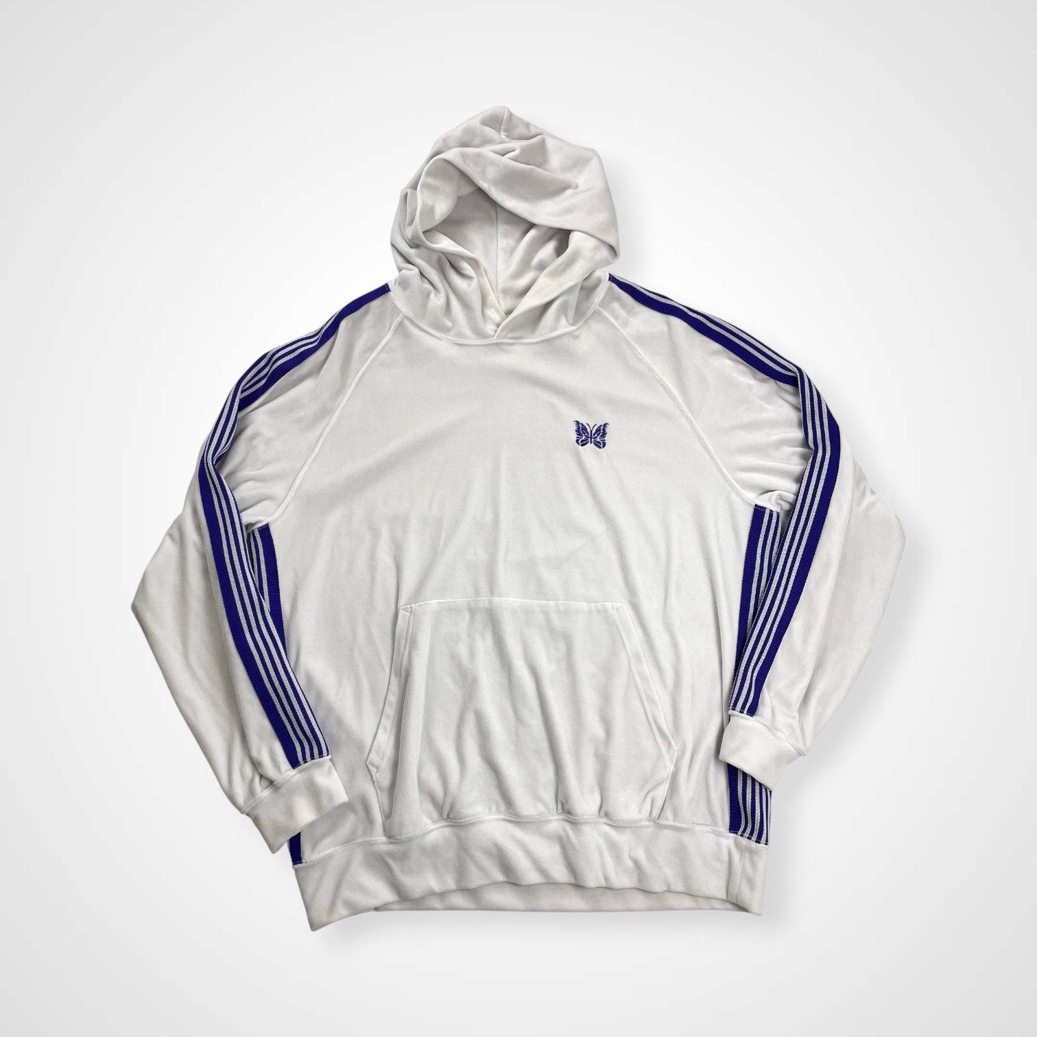 needles ニードルズ / Track Hoody - C/Pe Velour ベロア パーカー