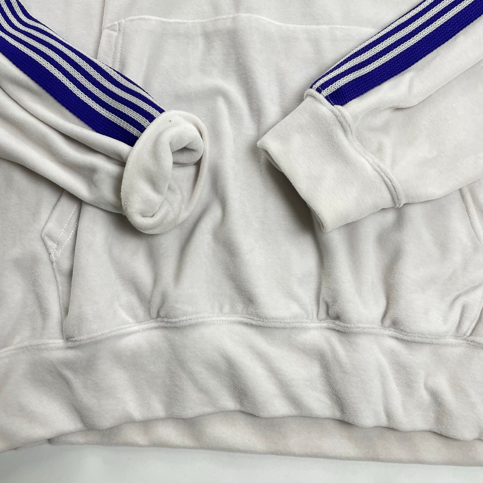 needles ニードルズ / Track Hoody - C/Pe Velour ベロア パーカー