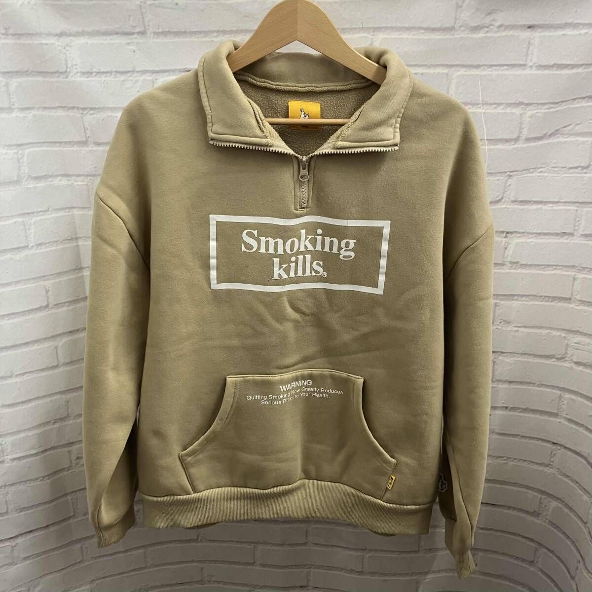 FR2 /ファッキングラビッツ/FRC1548 /ハーフジップ /Smoking kills 