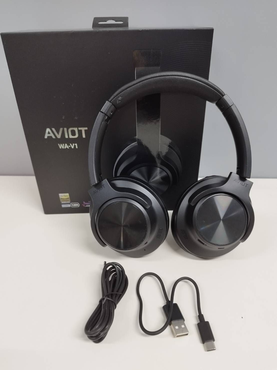 AVIOT WA-V1 ワイヤレスヘッドホン/ブラック - メルカリ