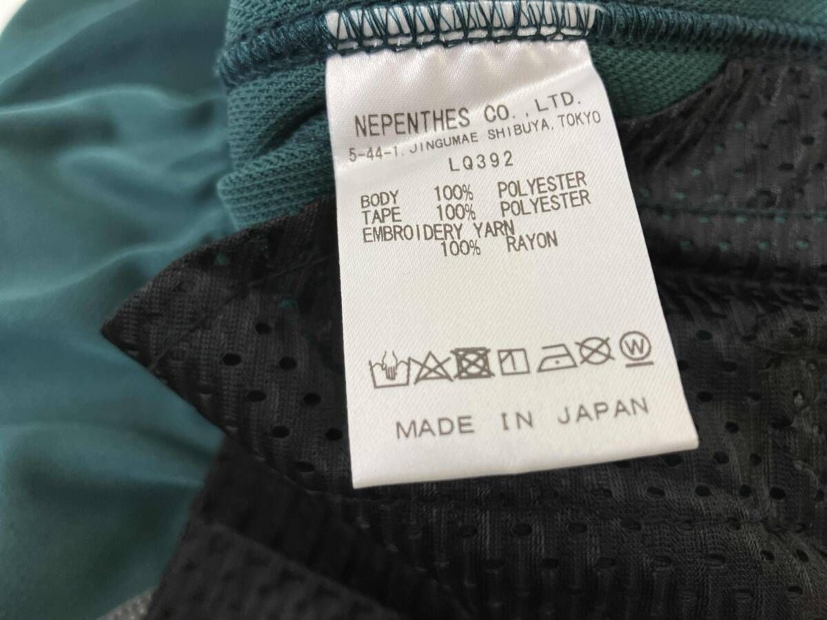 未使用 タグ付き Needles トラックパンツ lq392 グリーン×パープル Sサイズ