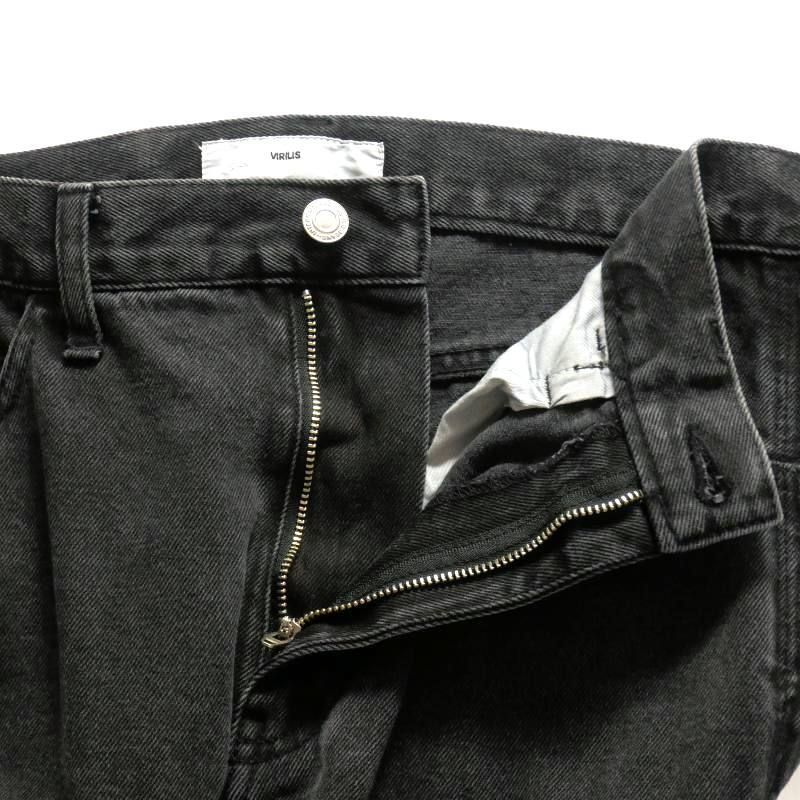 トーガ TOGA VIRILIS 21SS Zip Denim Pants ジップデニムパンツ