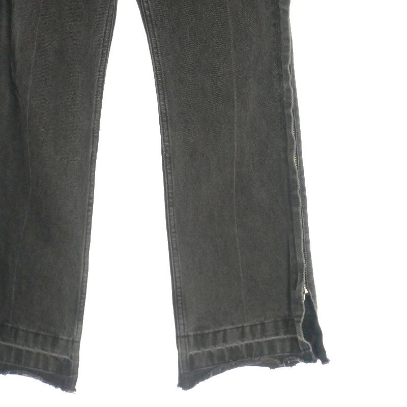トーガ TOGA VIRILIS 21SS Zip Denim Pants ジップデニムパンツ