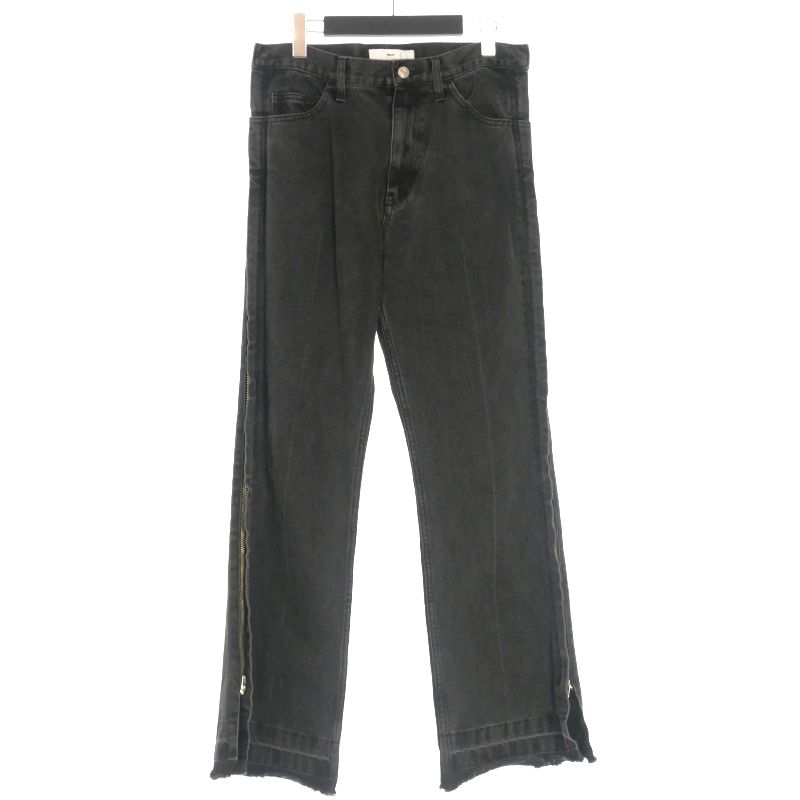 トーガ TOGA VIRILIS 21SS Zip Denim Pants ジップデニムパンツ