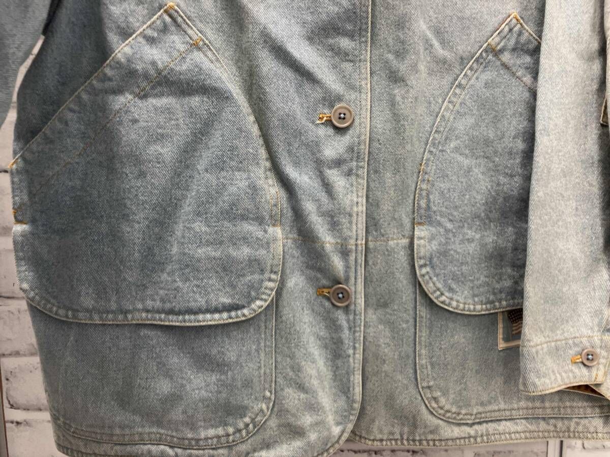 PINK HOUSE/古着/デニムジャケット/カバーオール/裾デザイン/アメリカ