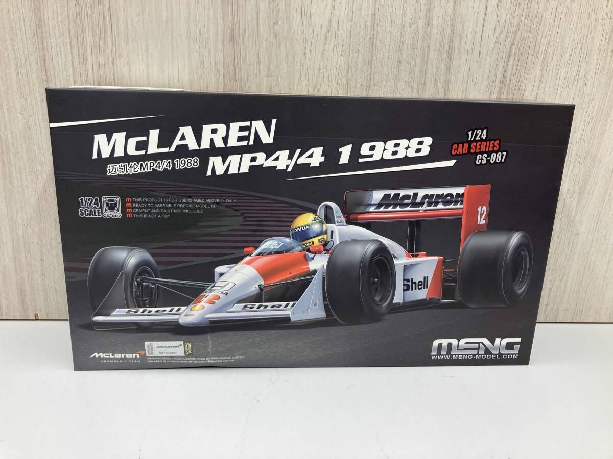 き プラモデル モンモデル 1 24 マクラｰレン MP 4 1988
