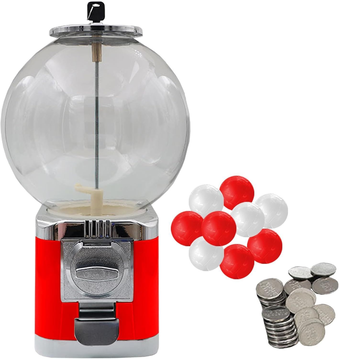 sac taske ガチャ機 本体 メダル カプセル トイ マシーン パーティー イベント レッド