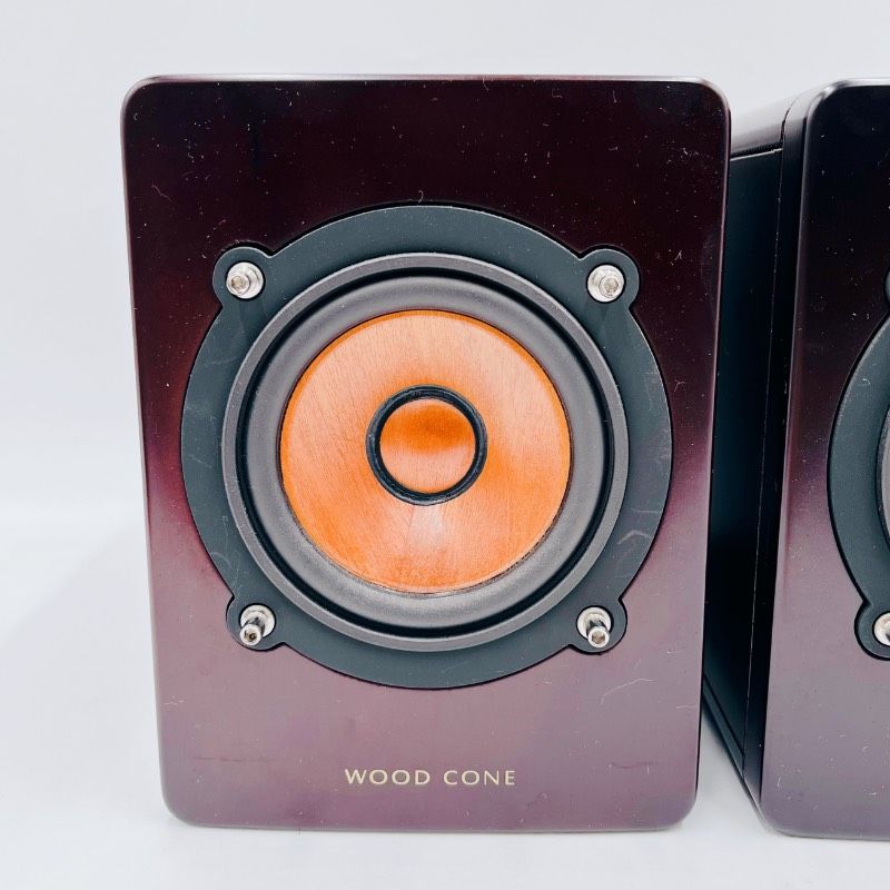 Victor ウッドコーン スピーカー SP-EXAR3 ジャンク Victor WOOD CONE SP-EXAR3 スピーカー ペア ウッドコーン スピーカー