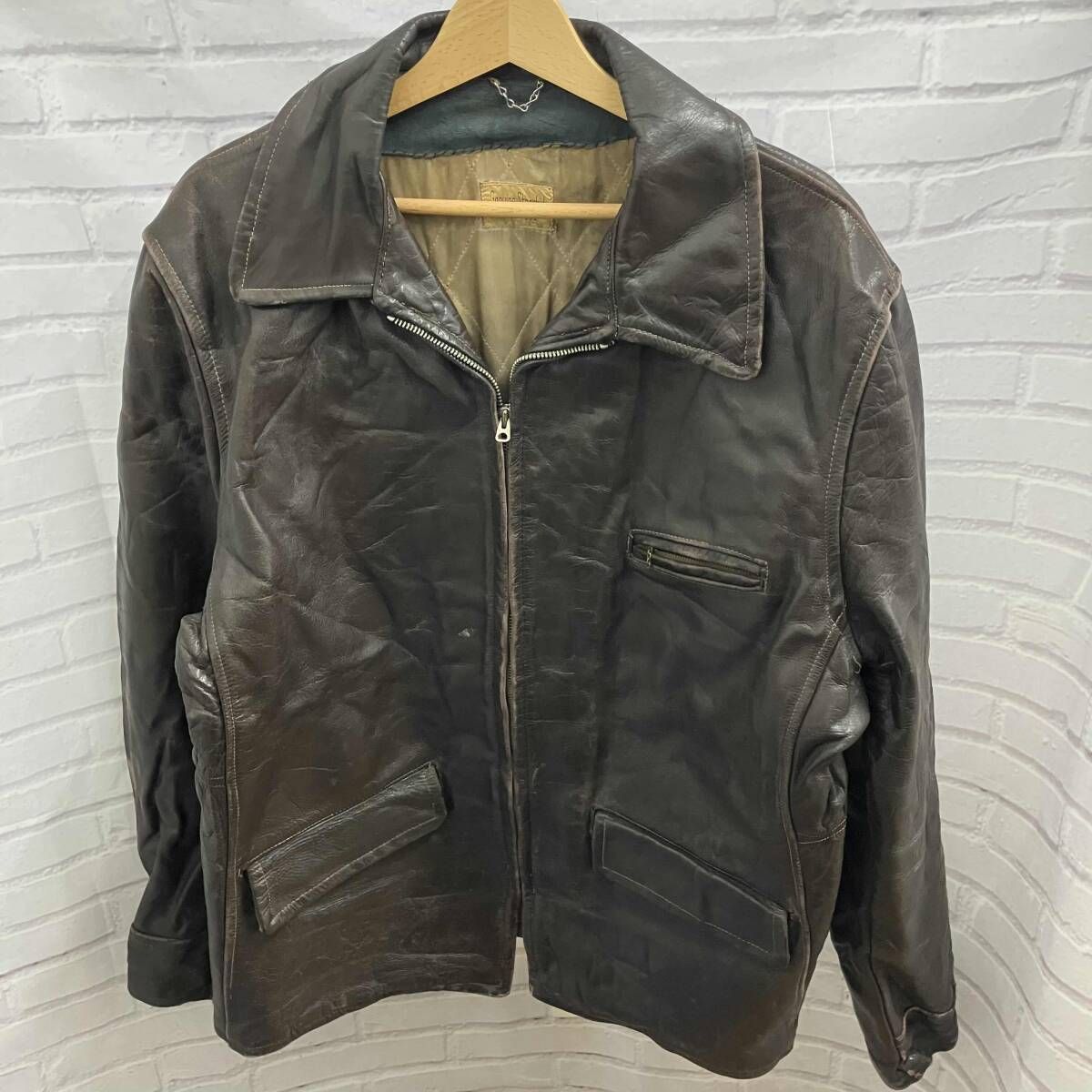 VINTAGE/ヴィンテージ/その他レザージャケット/50s 60s/RUHRジップ