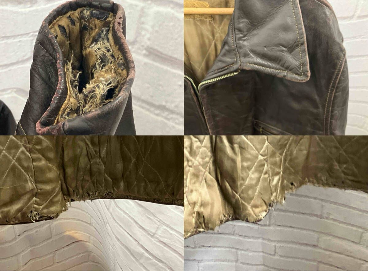 VINTAGE/ヴィンテージ/その他レザージャケット/50s 60s/RUHRジップ