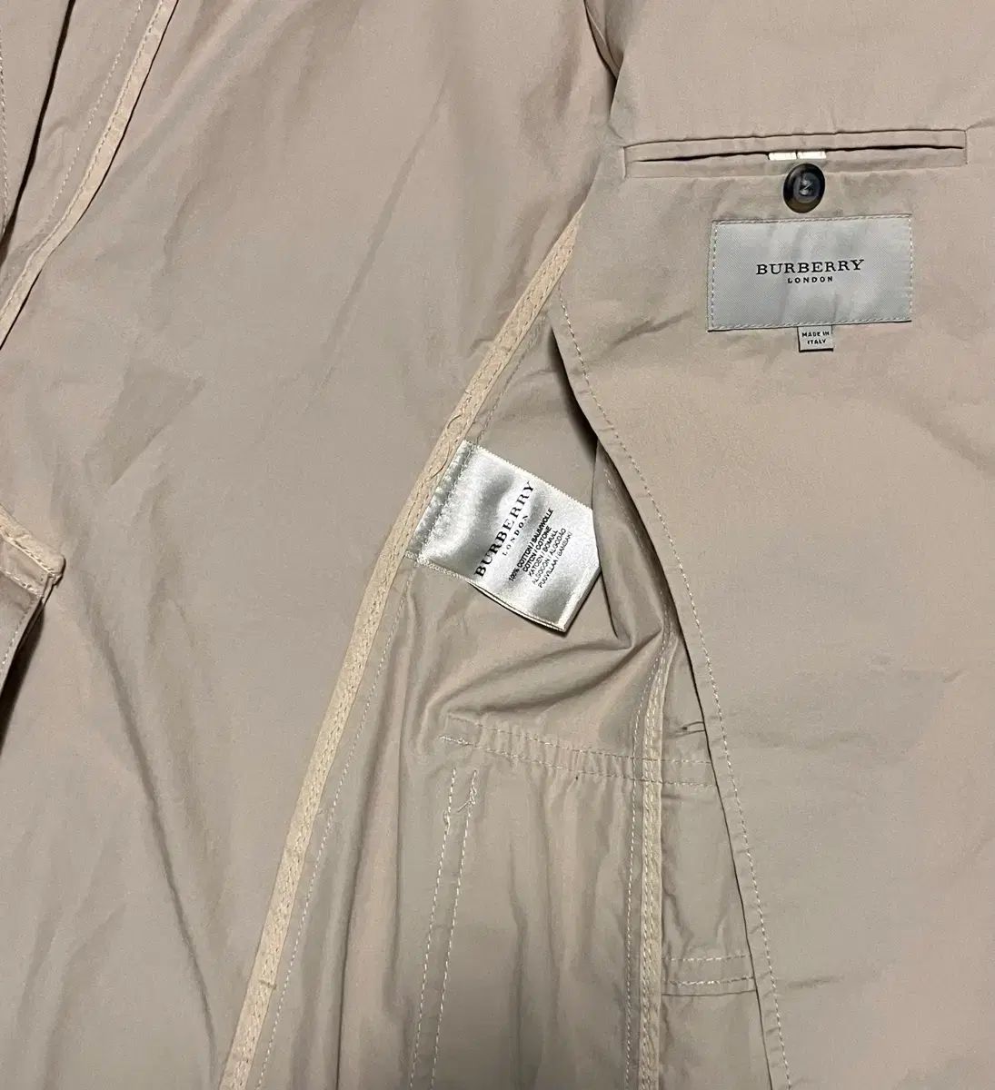 バーバリー ロンドン メンズ コットン ジャケット 50 テーラードジャケット ジャケット アウター メンズ