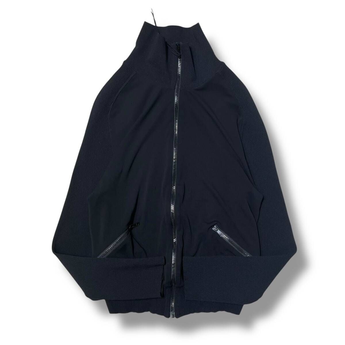 archive JEAN PAUL GAULTIER CLASSIQUE シースルーリムニットブルゾン