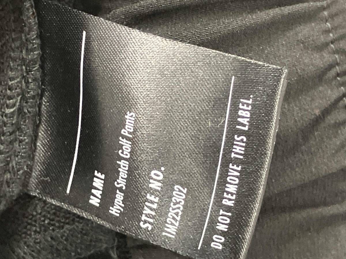 RUFFLOG 小売 HYPER STRETCH GOLF PANTS BLACK ゴルフ パンツ メンズ
