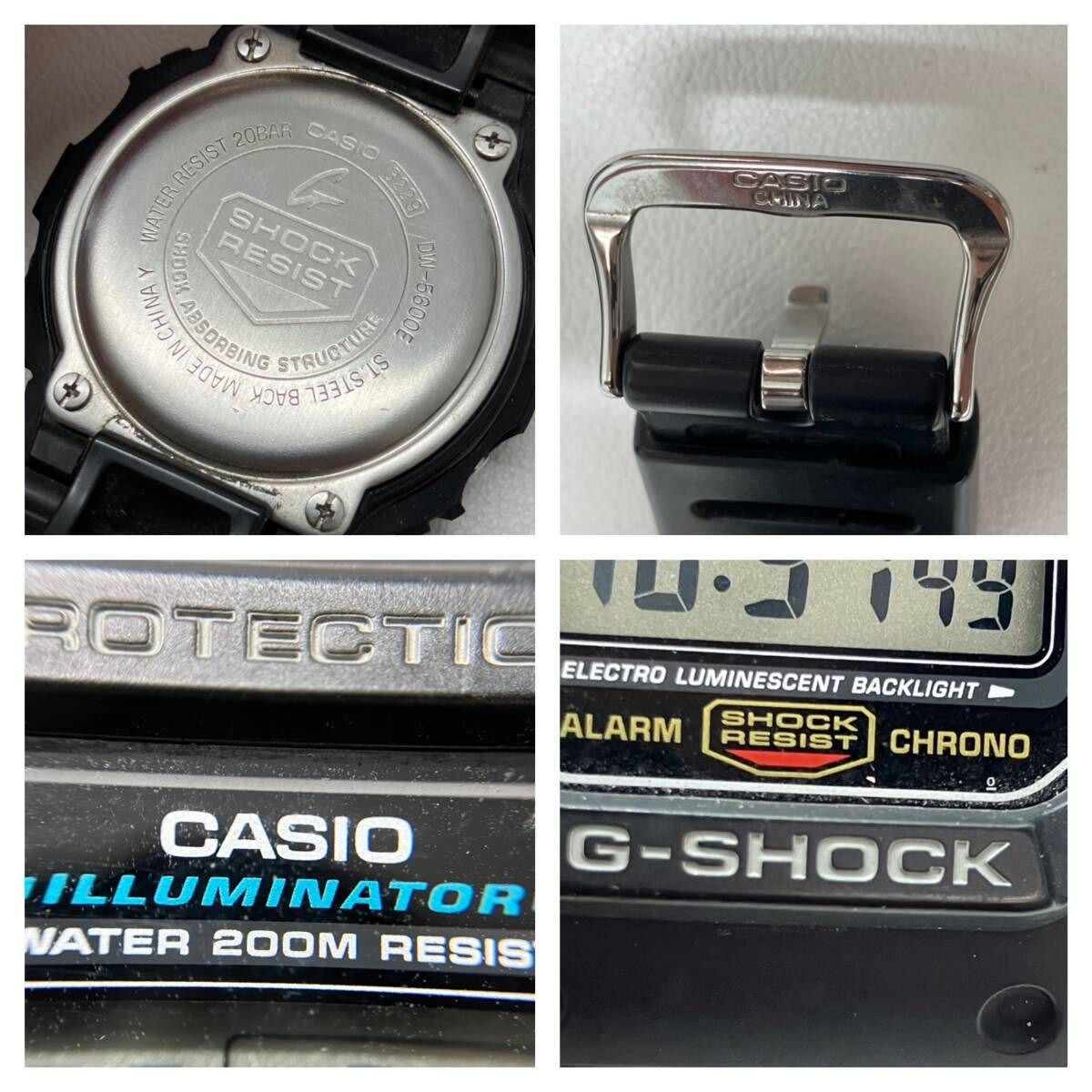 ジャンク 【ジャンク品】カシオ／CASIO／G-SHOCK／DW-5600E／動作不良 